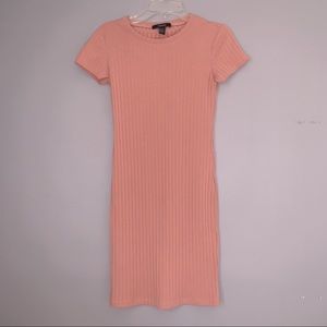 Pink bodycon dress